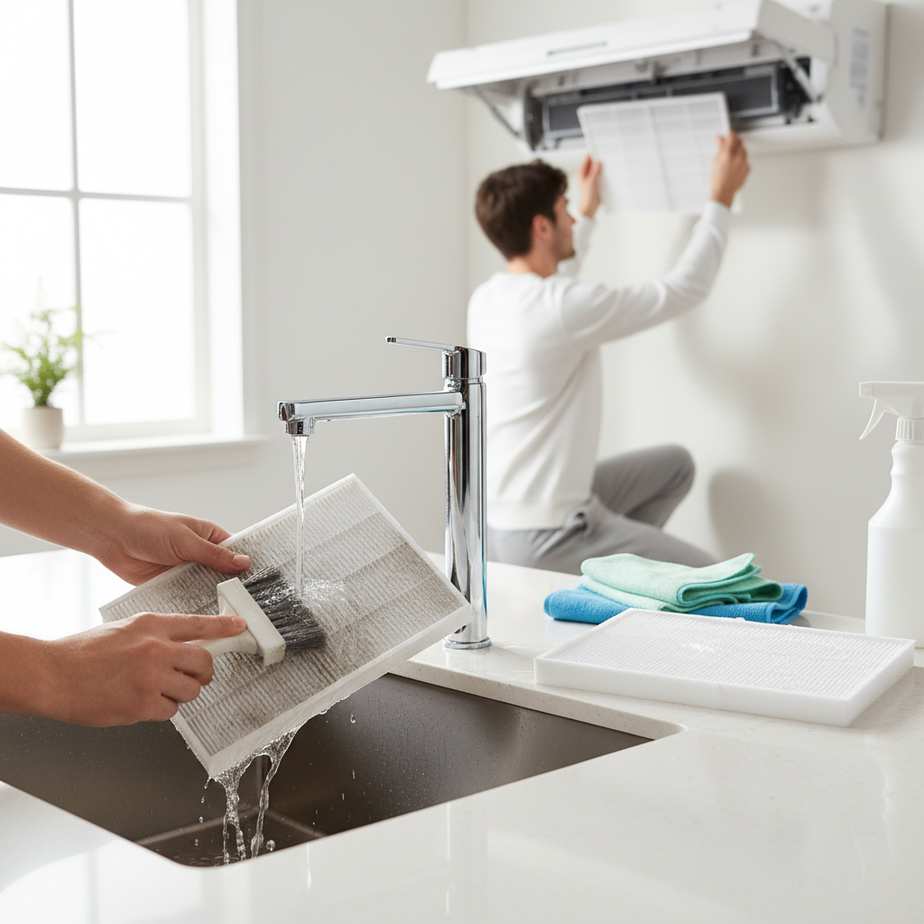 How to Clean Your AC Filters to Save Energy and Enhance Home Comfort